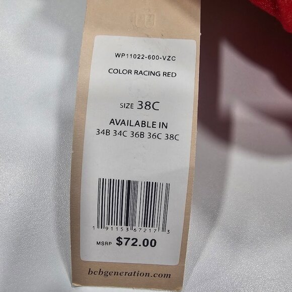 BCBGeneration Shimmer Bright Push-Up Bra 3 Pack 38C - Picture 6 of 6